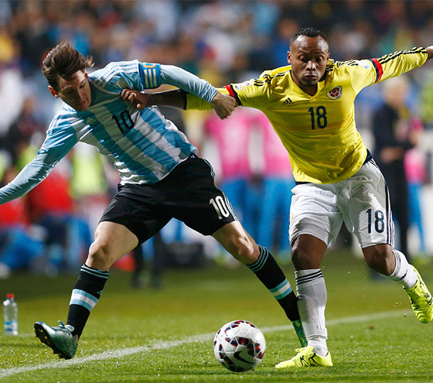 Copa América - Argentina vs. Colombia - Messi (Reuters)