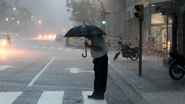 Lluvia en la ciudad