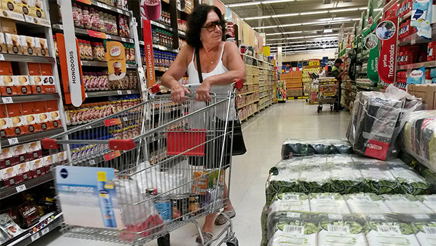 Ventas en supermercados (NA)