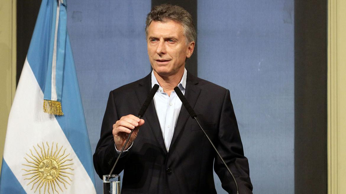 Conferencia de Mauricio Macri