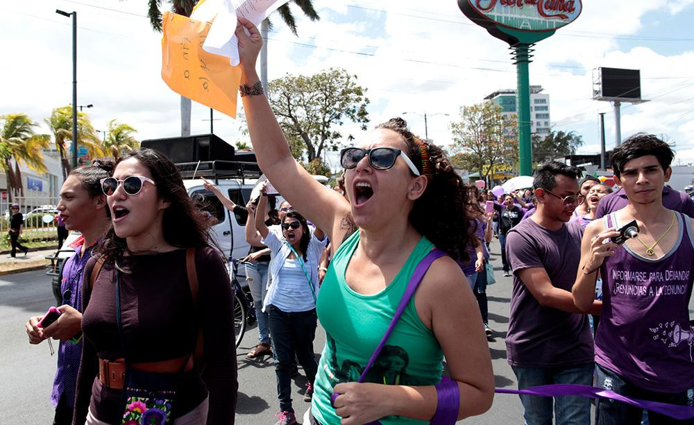 Paro de mujeres - Nicaragua (Reuters)