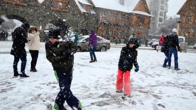 Nieve en Bariloche