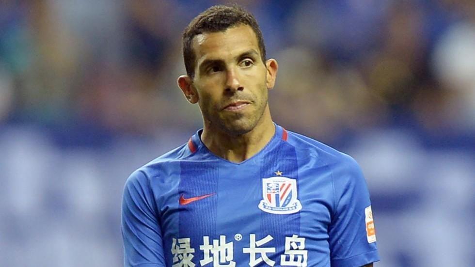 Carlos Tevez en el Shanghai Shenhua