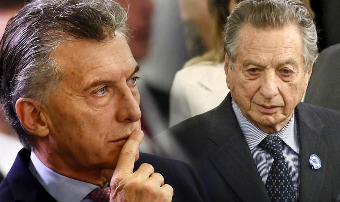 Mauricio y Franco Macri