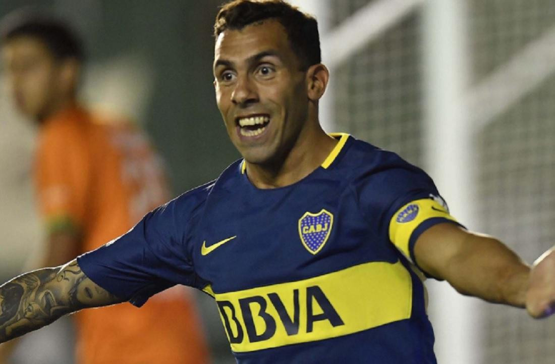 Boca vs. Banfield - Superliga - Tevez