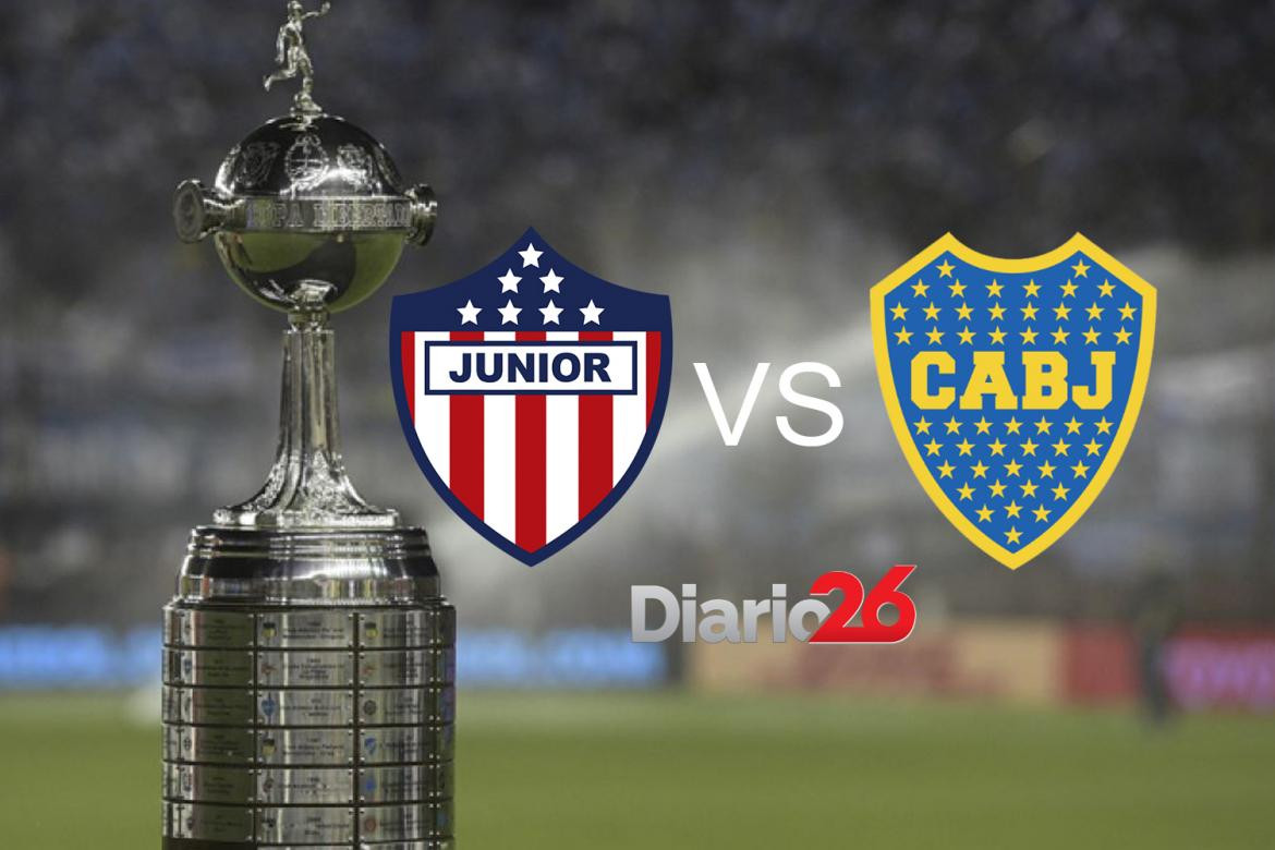 Junior vs. Boca - Copa Libertadores - Fútbol internacional