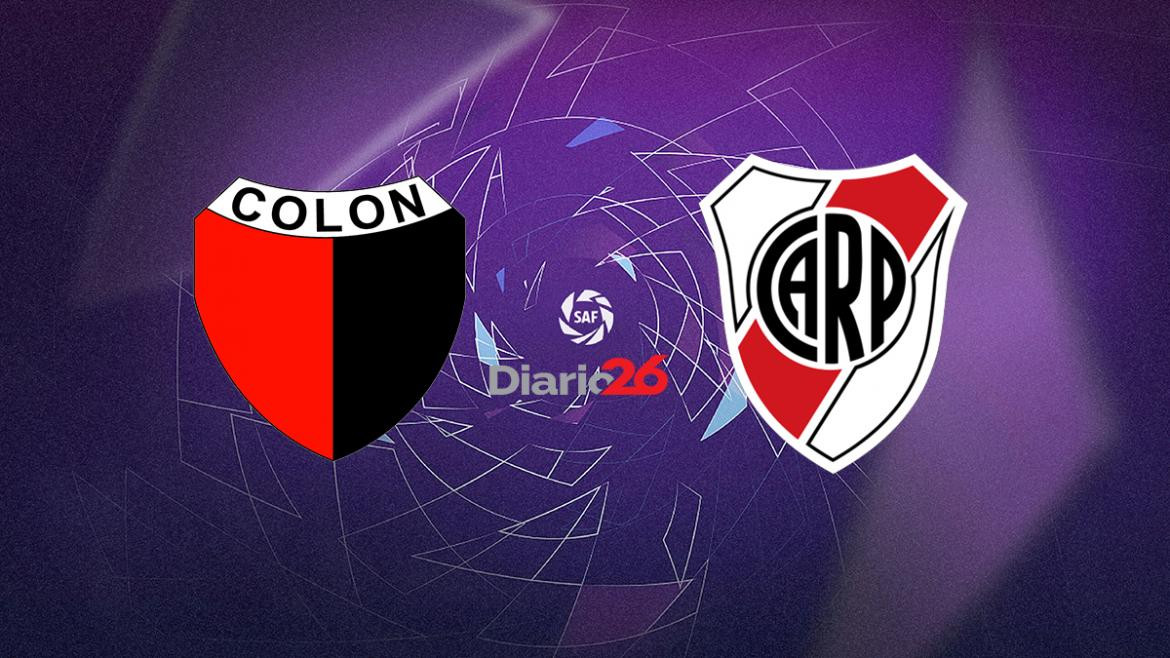 Colón vs. River - Superliga - Fútbol argentino