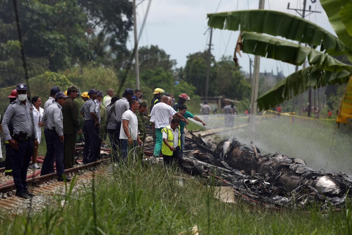 Accidente aéreo - Cuba - La Habana - REUTERS