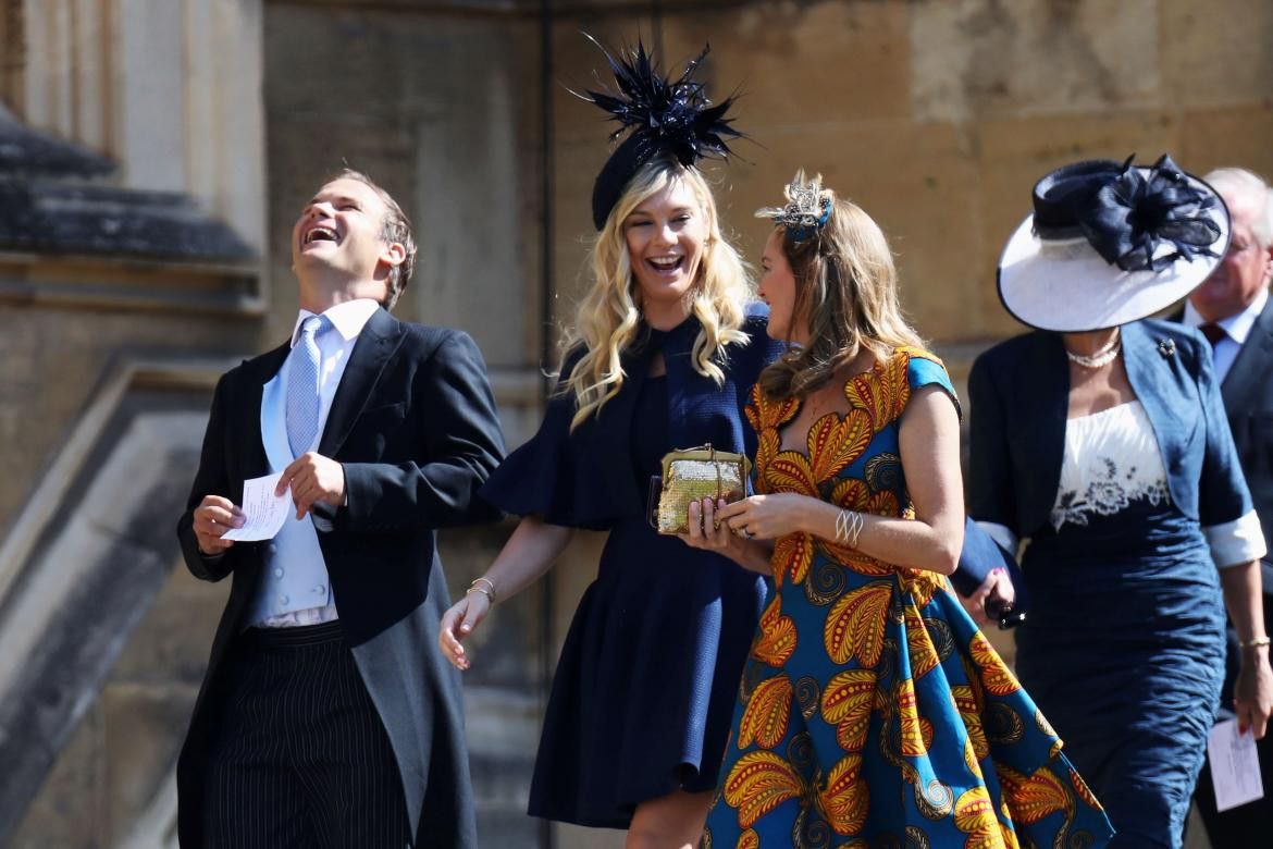 Chelsy Davy, ex del príncipe Harry en la Boda Real (Reuters)