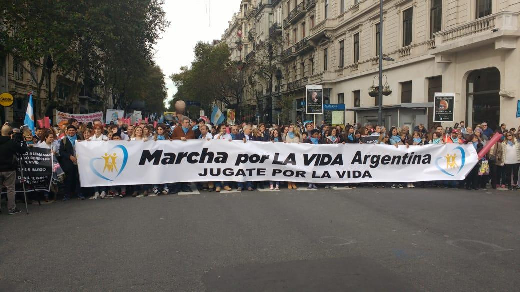 Marcha por la vida - antiaborto