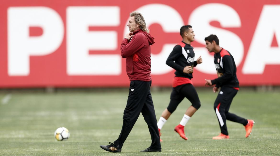 Gareca - Selección Perú foto NA