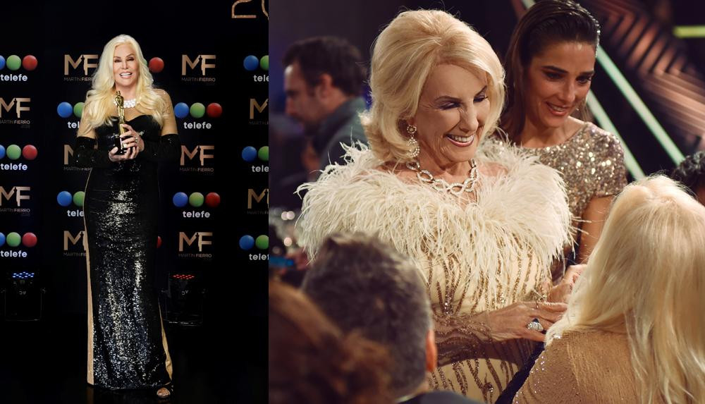 Martín Fierro - Los looks de los premios - Susana y Mirtha - Telefe