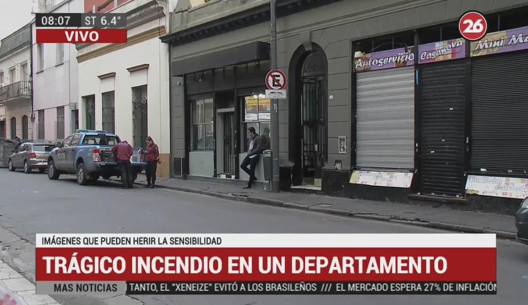 Incendio - San Telmo