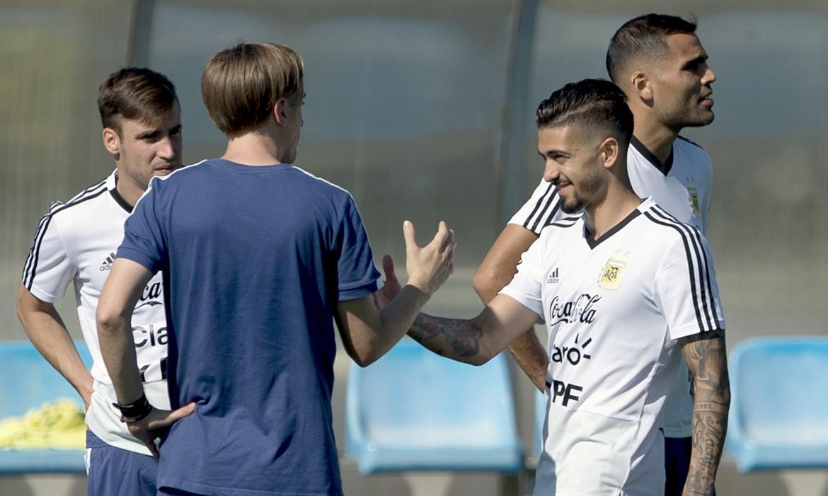 Selección Argentina - Lanzini - Foto NA