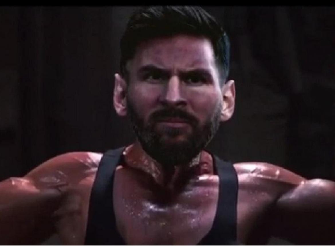 Messi como Rocky