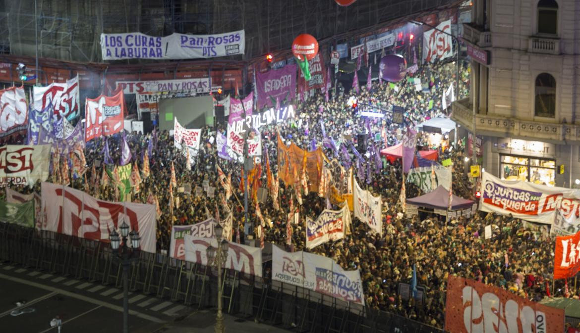 Debate por despenalización del aborto (NA)