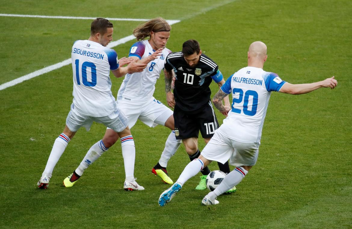 Selección Argentina - Selección Islandia - Mundial 2018 Reuters