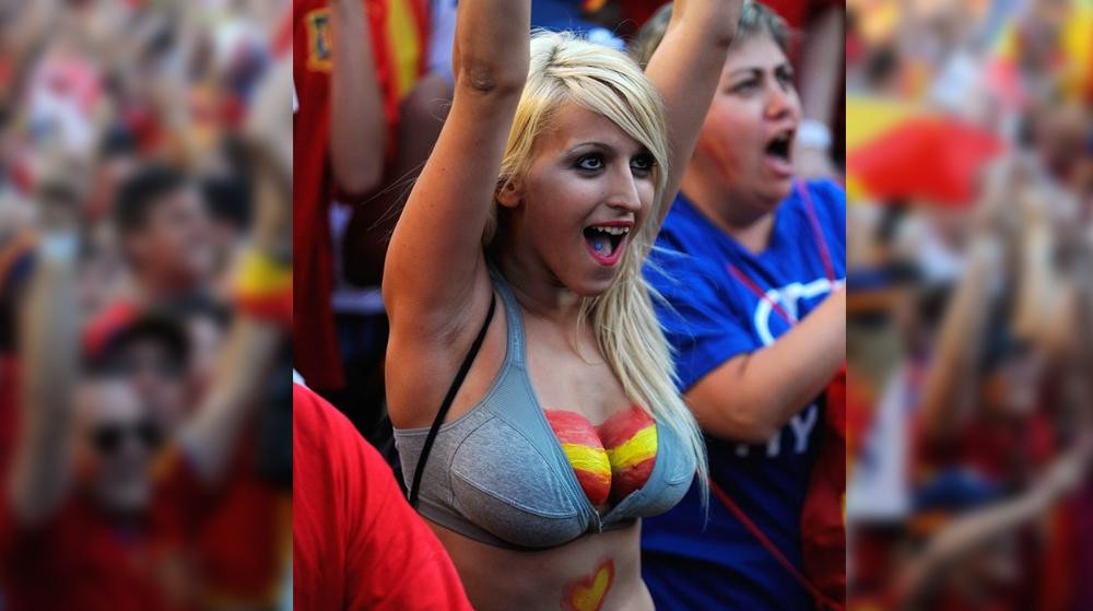 Chica hot de España - Mundial Rusia 2018