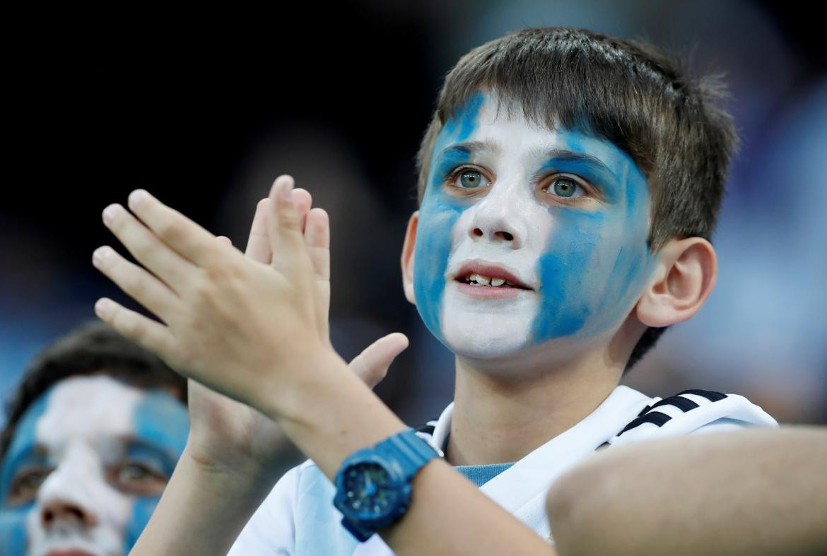 Mundial Rusia 2018: Argentina vs. Croacia - Hinchada - Reuters