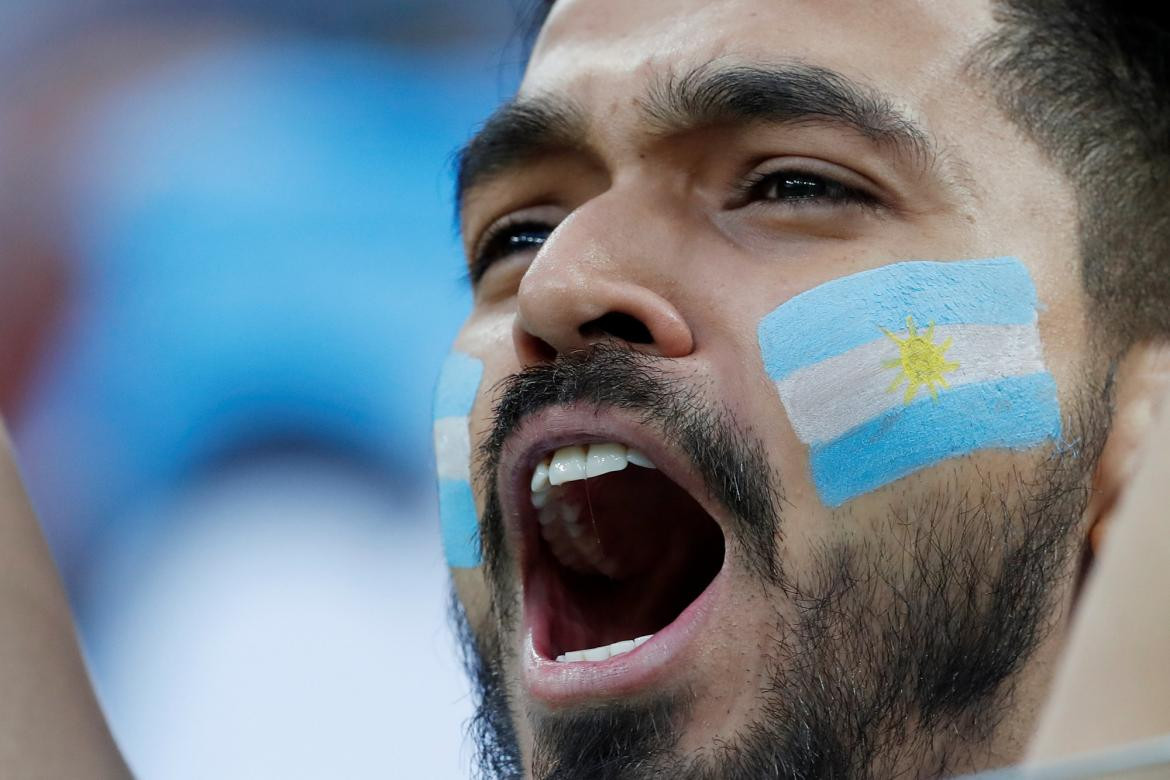 Mundial Rusia 2018: Argentina vs. Croacia - Hinchada - Reuters