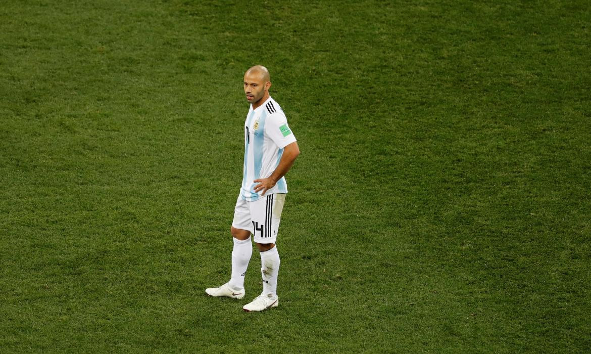 Mundial Rusia 2018: Argentina vs. Croacia - Reuters - Mascherano