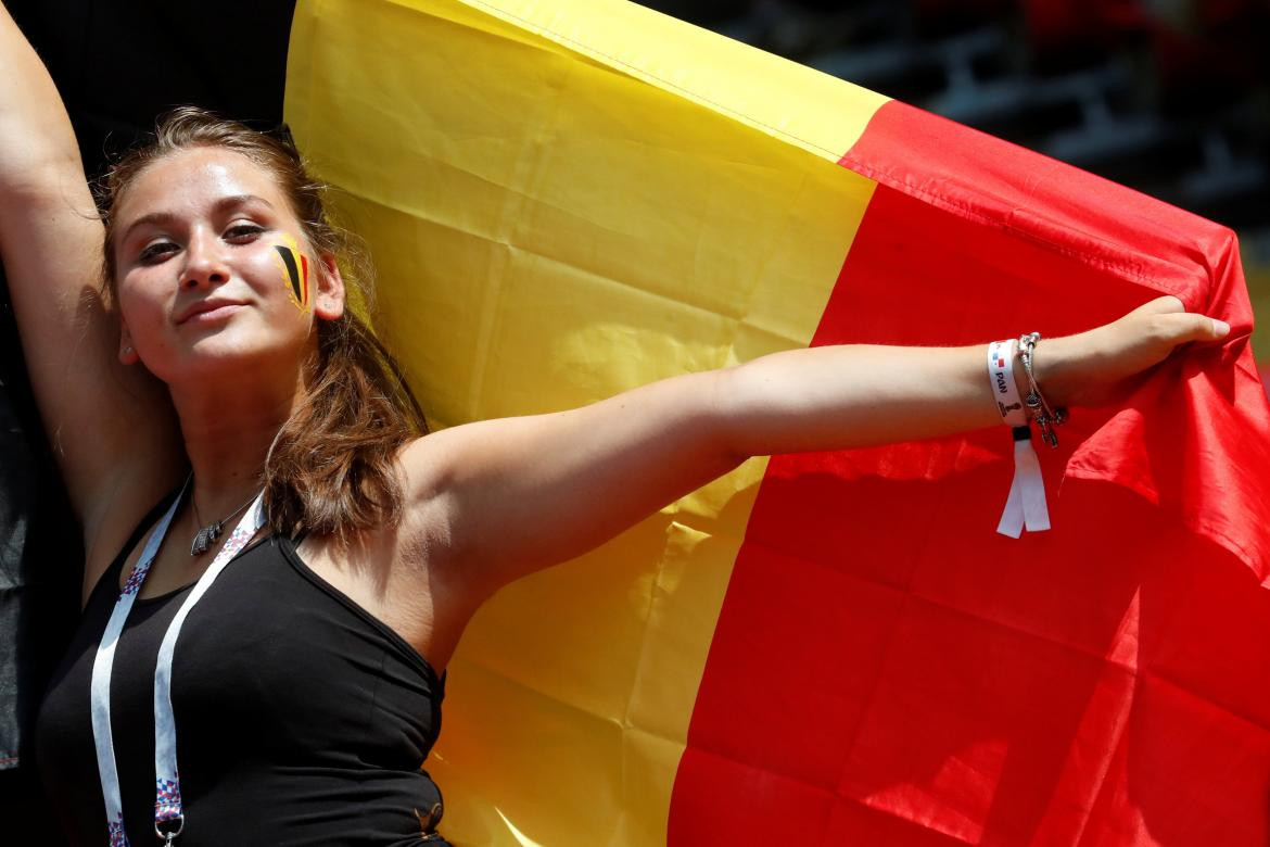 Fanáticas en medio del calor de Rusia durante el Mundial (Reuters)