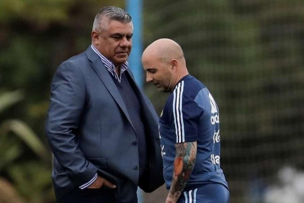 Chiqui Tapia - Sampaoli