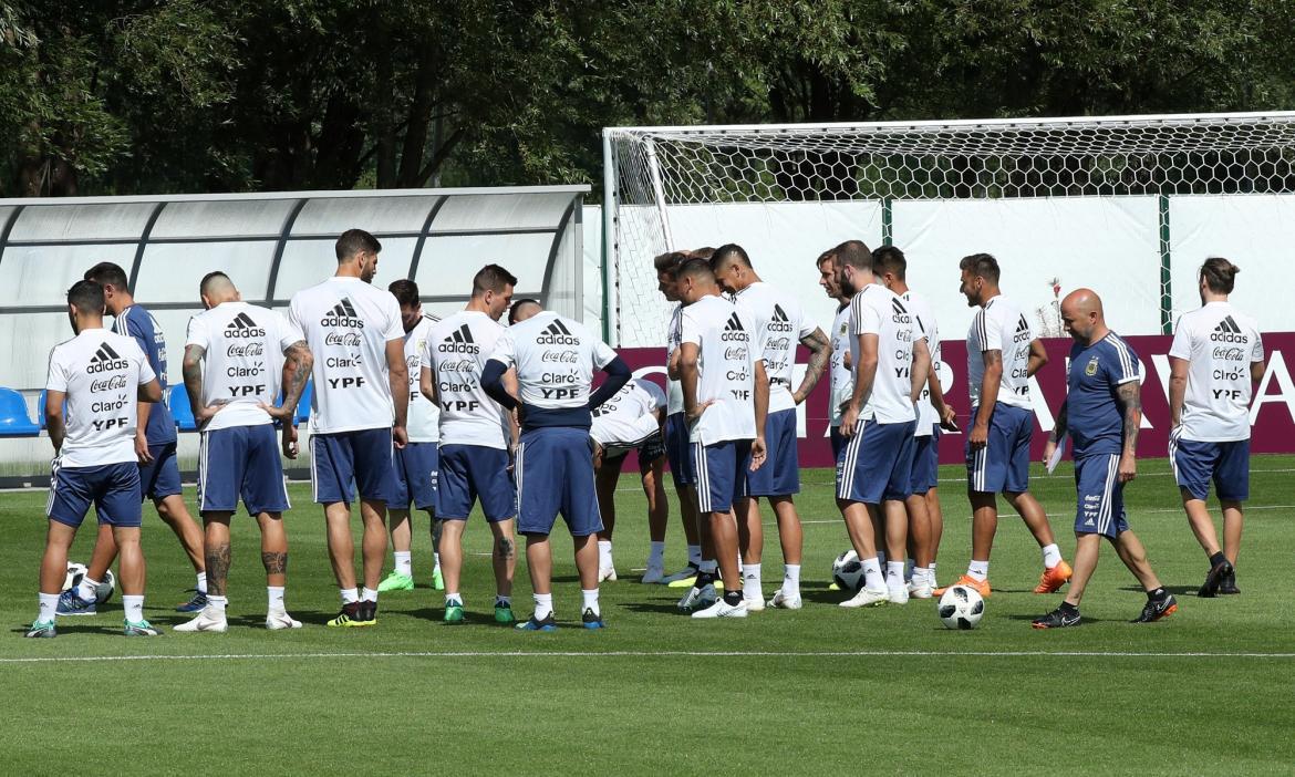 Selección Argentina - Entrenamiento