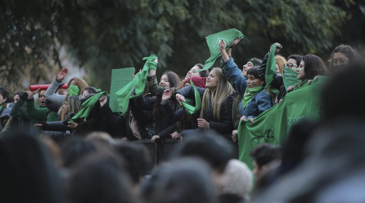 Despenalización del aborto - marcha Congreso