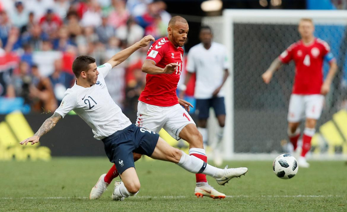 Mundial Rusia 2018: Francia - Dinamarca (Reuters)