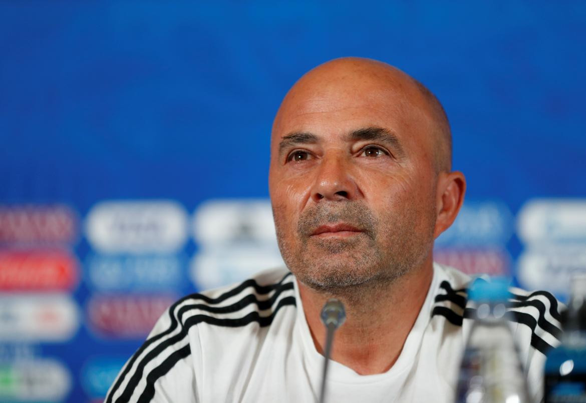 Jorge Sampaoli, DT Selección Argentina, Mundial Rusia 2018, Reuters