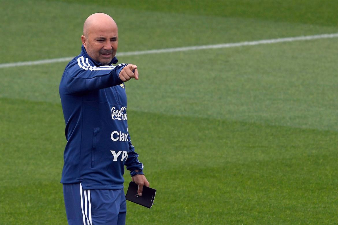 Jorge Sampaoli - Selección argentina - Mundial Rusia 2018 (NA)