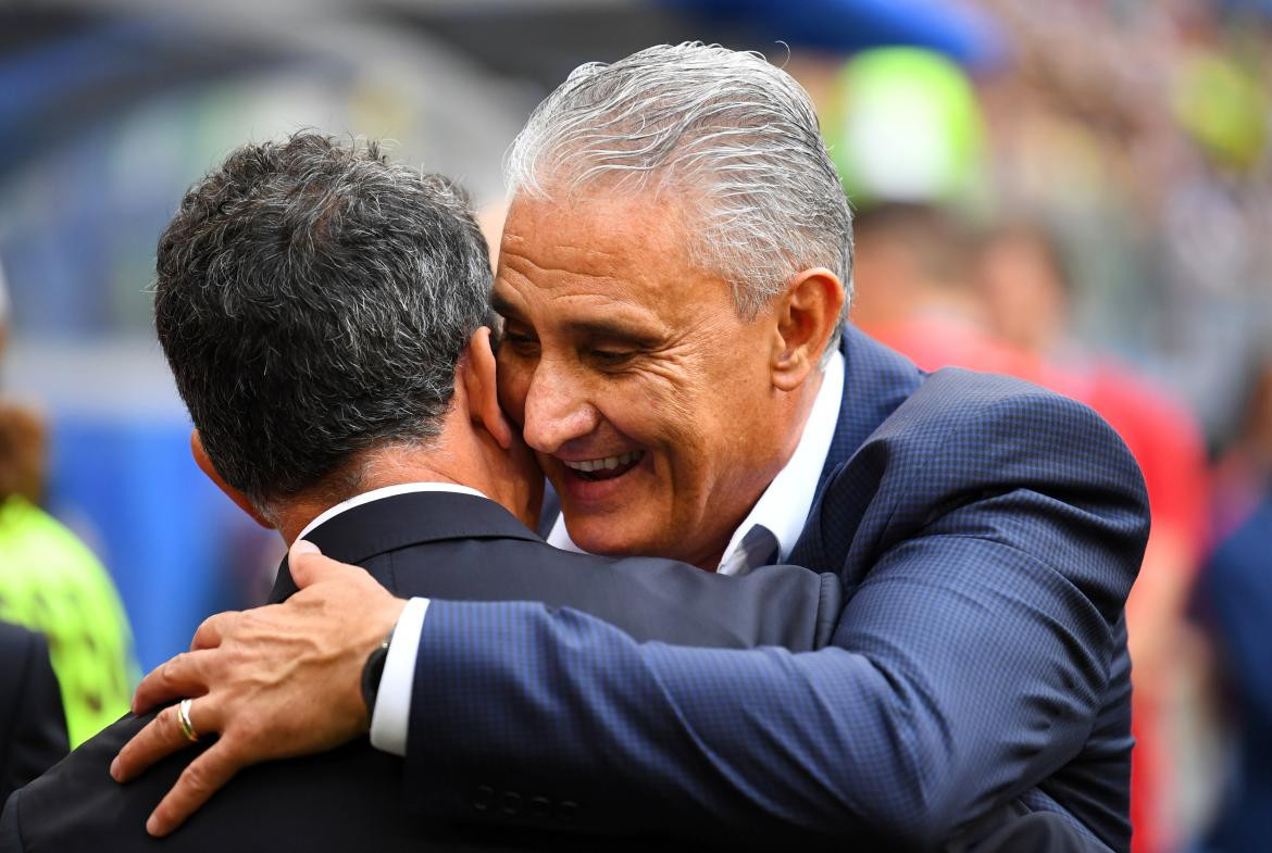 Tite DT Brasil, Brasil vs. México, Mundial Rusia 2018 (Reuters)