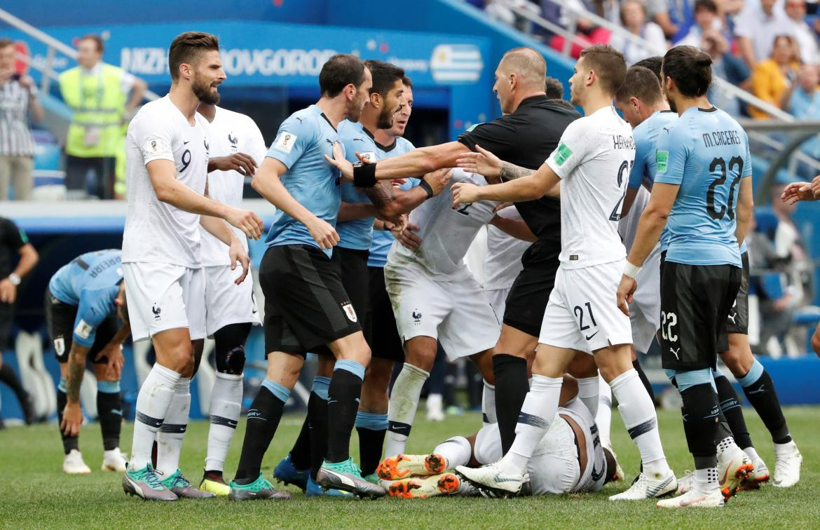 Mundial Rusia 2018: Uruguay vs. Francia (Reuters)