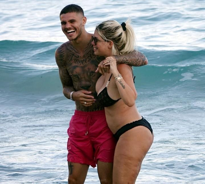 Mauro Icardi - Wanda Nara - vacaciones