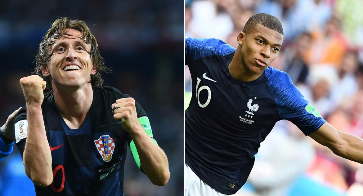 Modric - Mbappé Mundial Rusia 2018