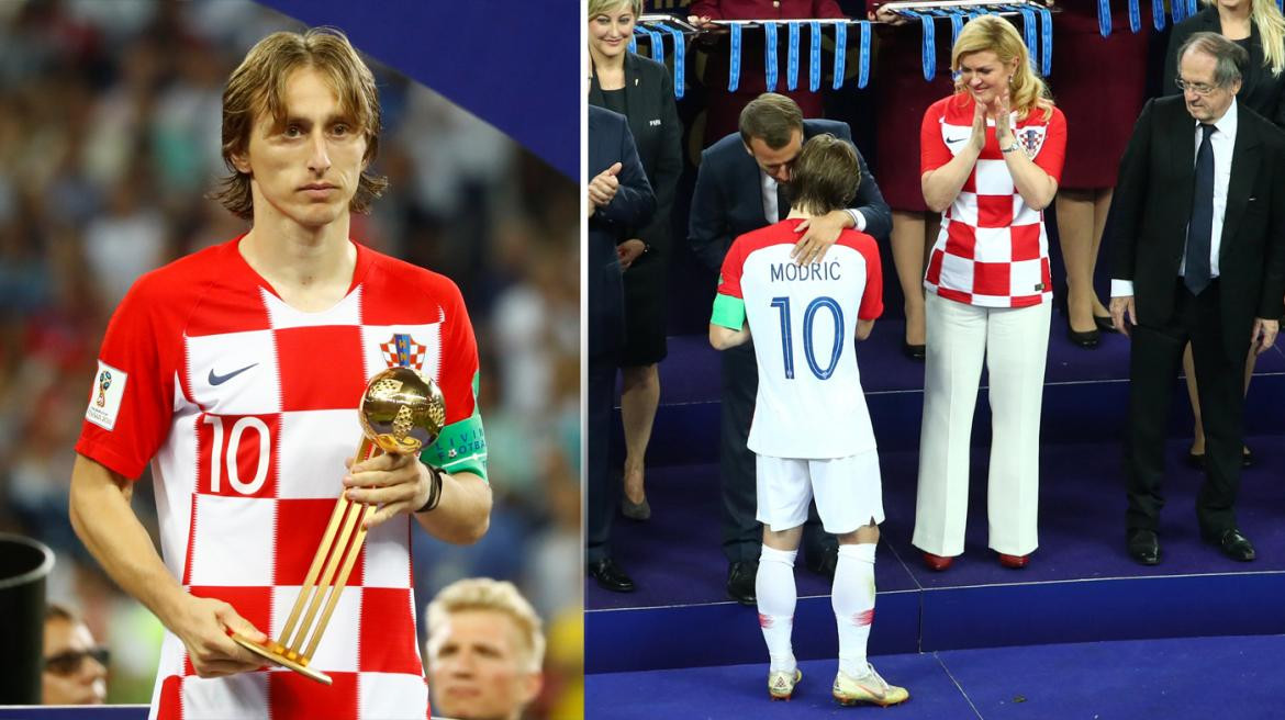 Luka Modric, sucesor de Messi como Mejor Jugador del Mundial Rusia 2018 (Reuters)