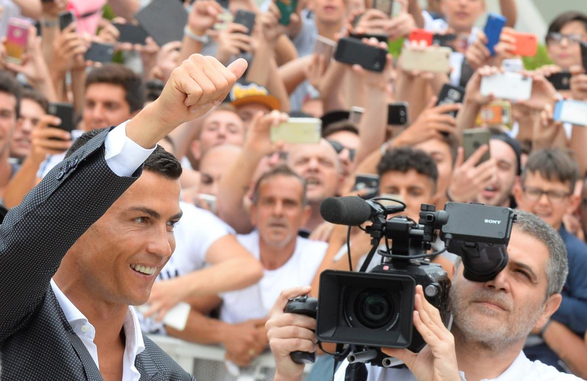 Cristiano Ronaldo ante la Juventus, Reuters