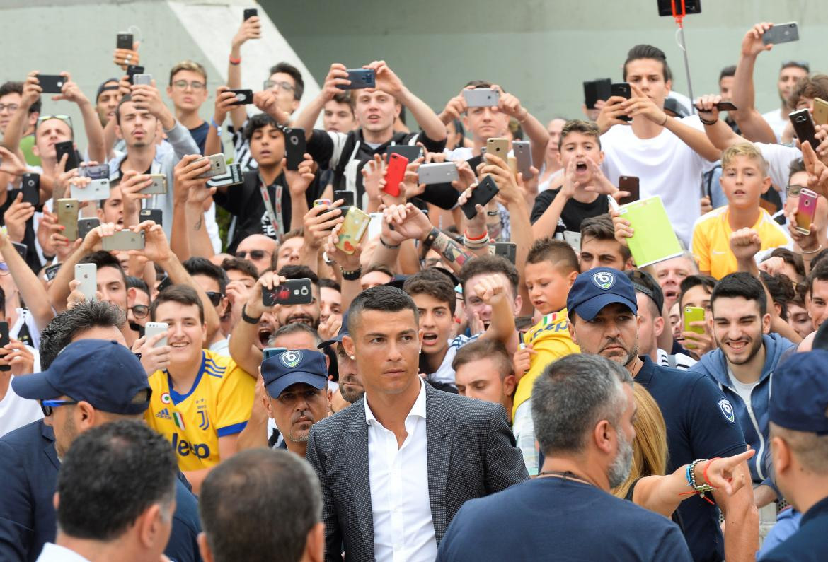 Cristiano Ronaldo ante la Juventus, Reuters