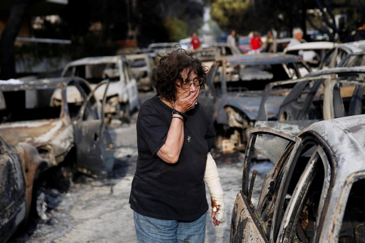 Incendios en Grecia (Reuters)