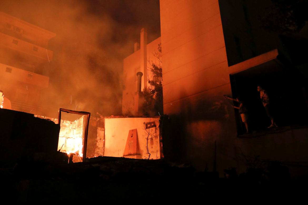 Incendios en Grecia (Reuters)