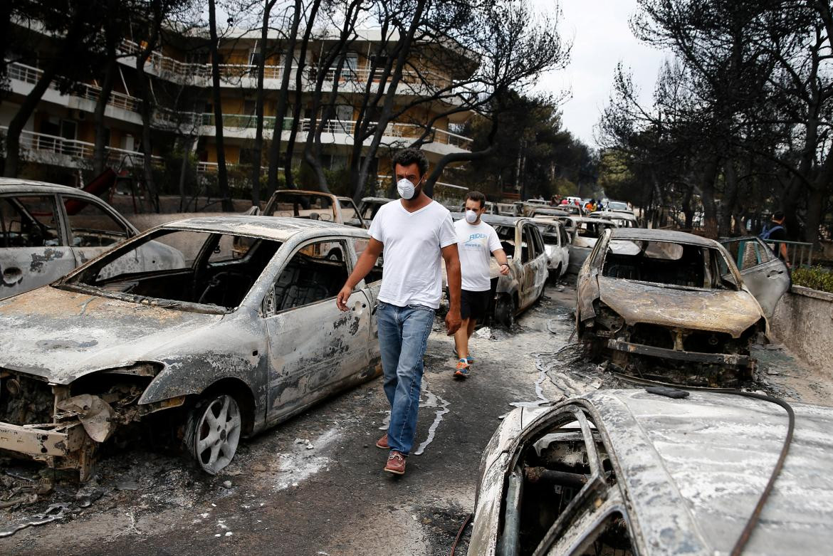 Incendios en Grecia (Reuters)