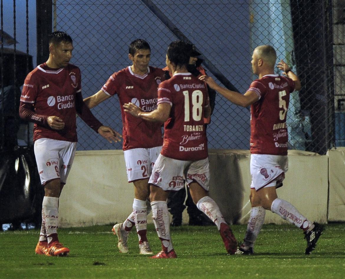 Festejo de Huracán en Copa Argentina (NA)