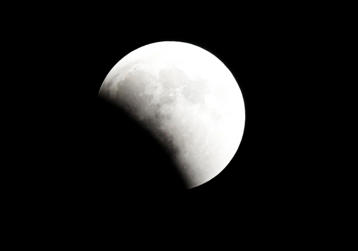 Luna de Sangre, Eclipse lunar, El Cairo, Egipto, Reuters