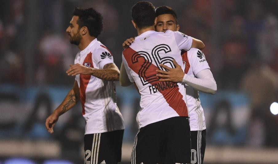 Festejo de River en Copa Argentina