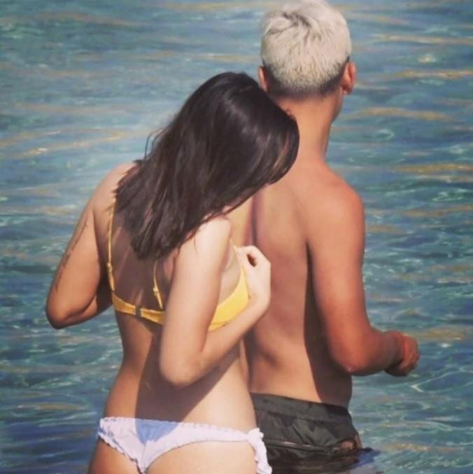 Paulo Dybala y Oriana Sabatini