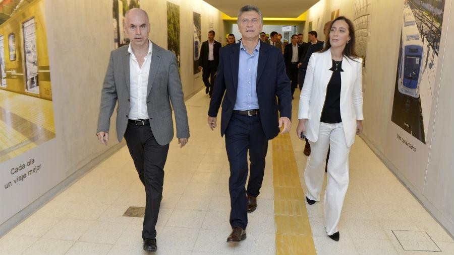 Macri - Larreta - Vidal - Edenor y Edesur