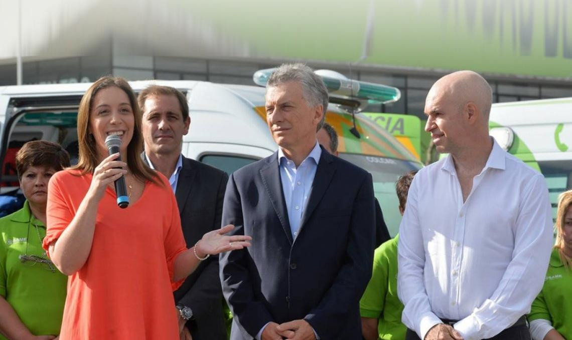 Vidal - Macri - Rodríguez Larreta 