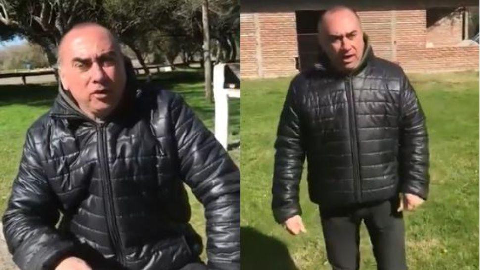 Gustavo Pastorizzo - video postulándose para bailando Italia