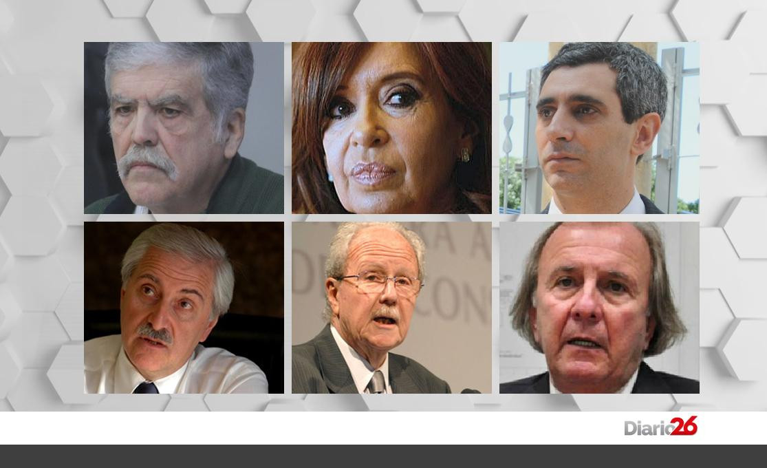 De Vido - Cristina - Baratta - Mundin - Wagner - Losón - Megacausa por coimas